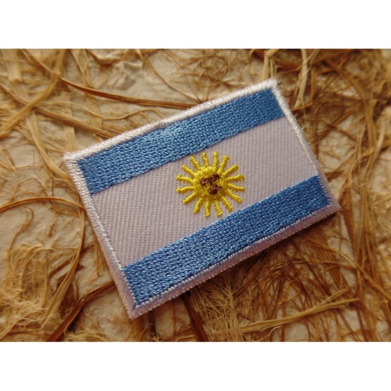 Ecusson drapeau Argentine