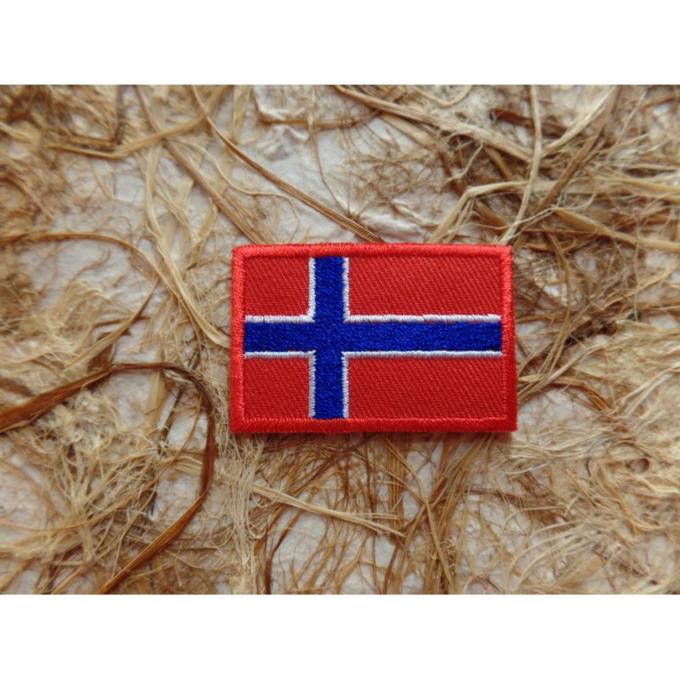 Ecusson drapeau Norvège