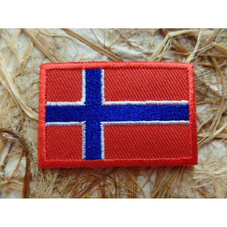 Ecusson drapeau Norvège