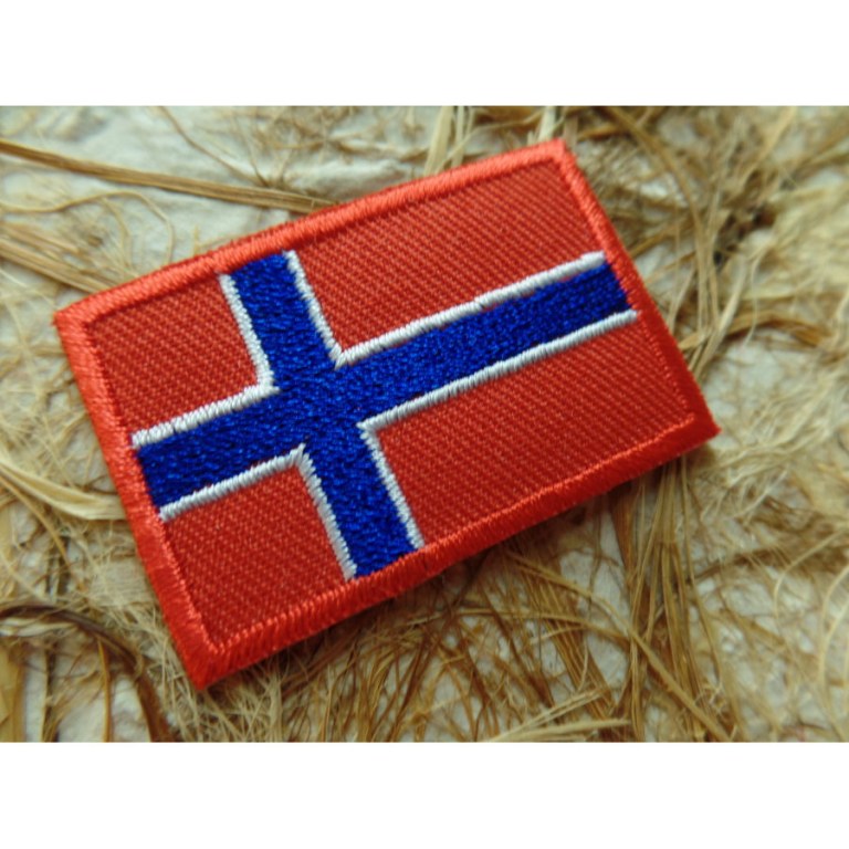 Ecusson drapeau Norvège