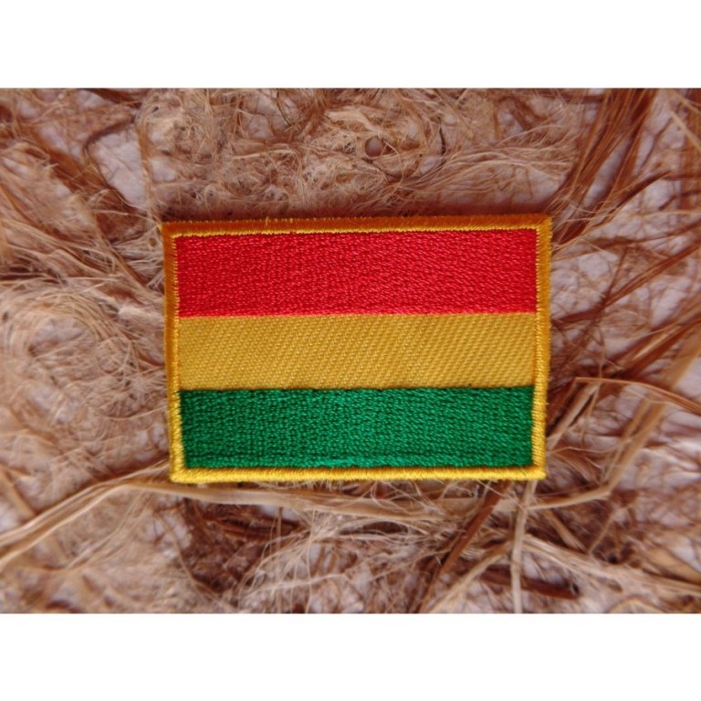 Ecusson drapeau Bolivie