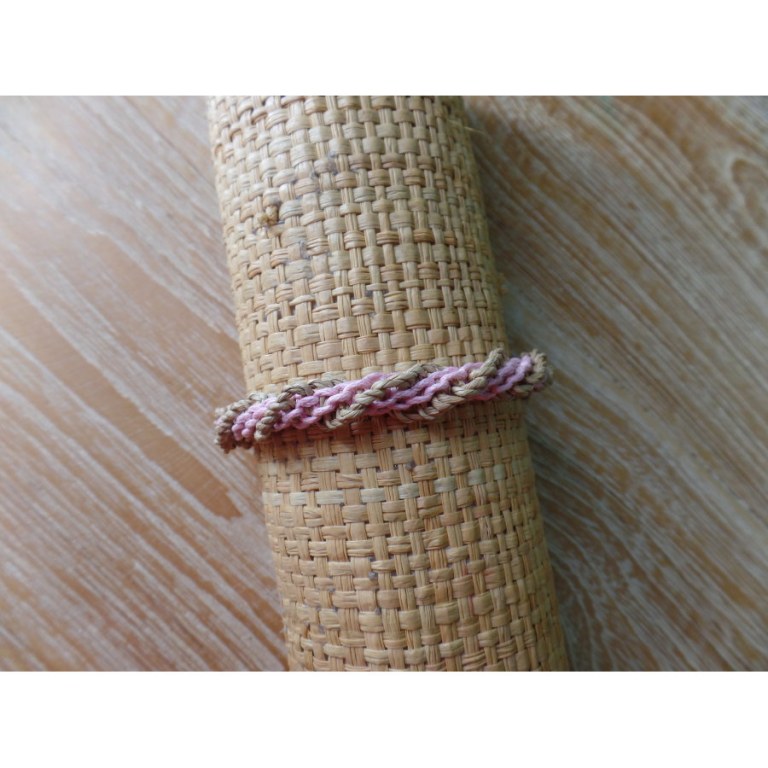 Bracelet twist rose