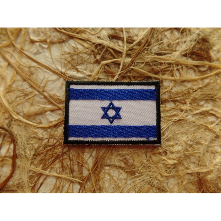 Ecusson drapeau Israël
