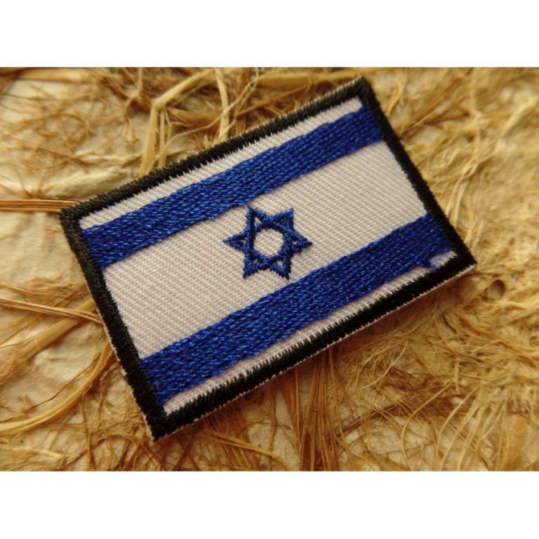 Ecusson drapeau Israël