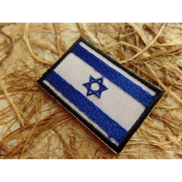 Ecusson drapeau Israël