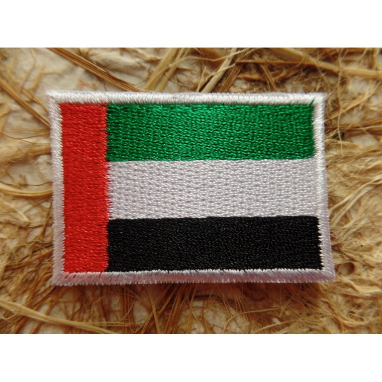 Ecusson drapeau Emirats Arabes unis