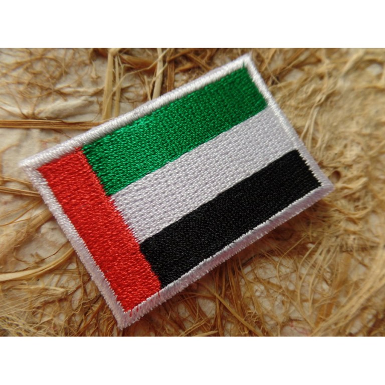 Ecusson drapeau Emirats Arabes unis