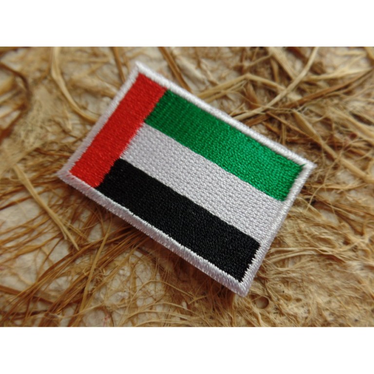 Ecusson drapeau Emirats Arabes unis