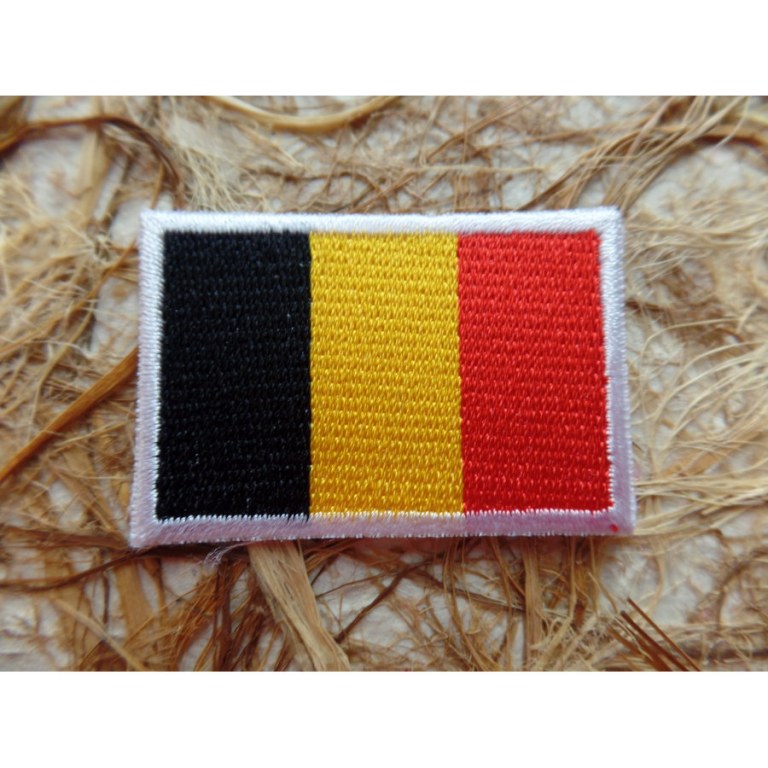 Ecusson drapeau Belgique