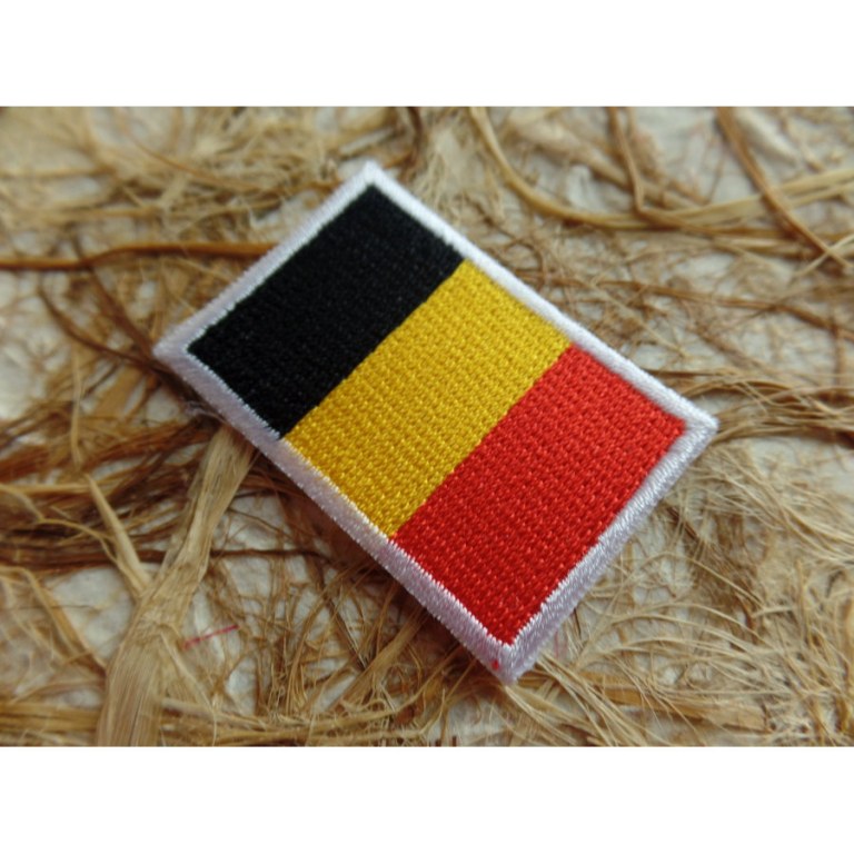 Ecusson drapeau Belgique