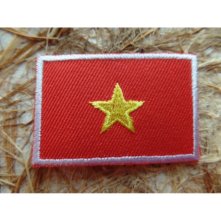 Ecusson drapeau Vietnam