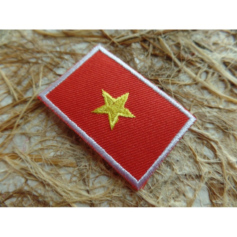 Ecusson drapeau Vietnam