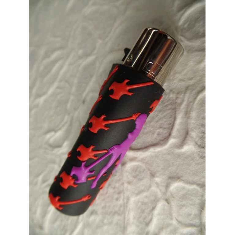 Briquet étui noir rocky girl