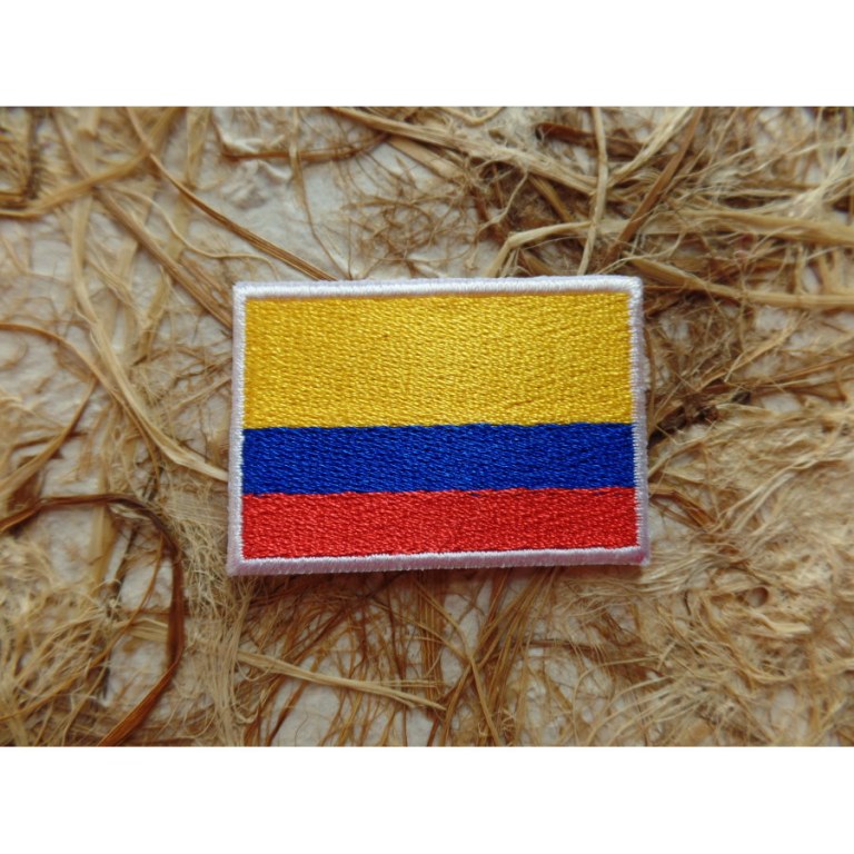 Ecusson drapeau Colombie