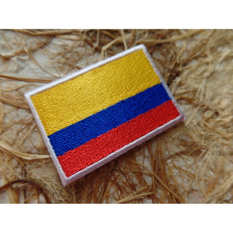 Ecusson drapeau Colombie