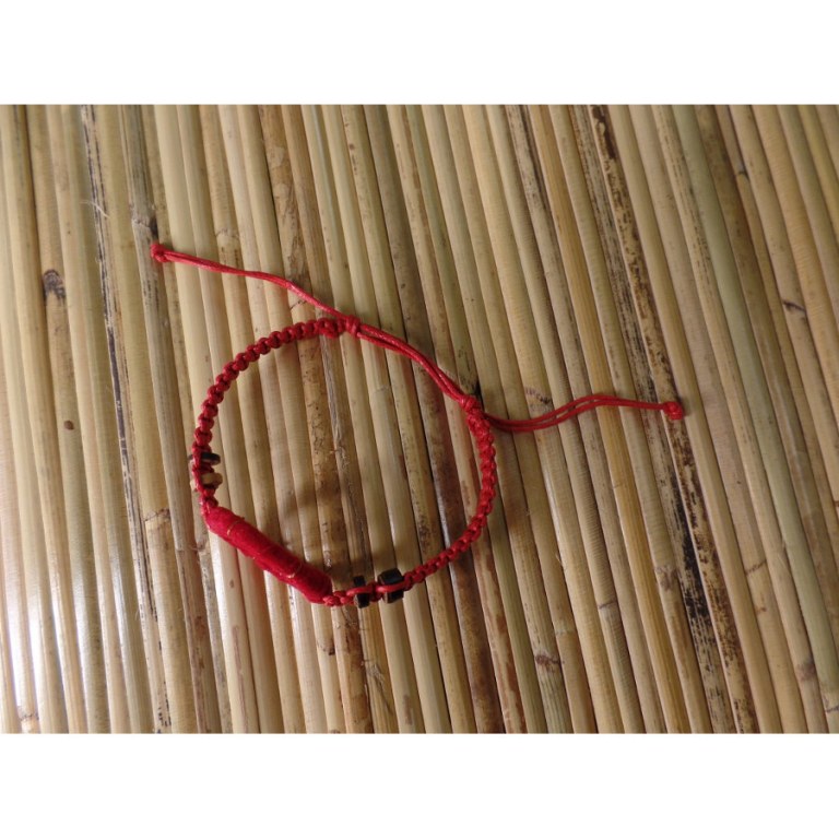 Bracelet rouge dreamcatcher 