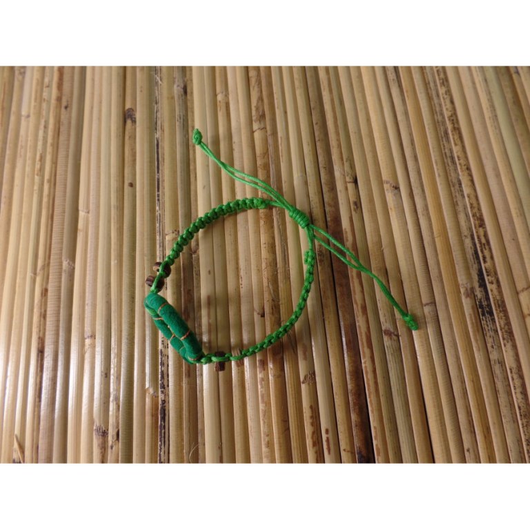 Bracelet vert dreamcatcher 