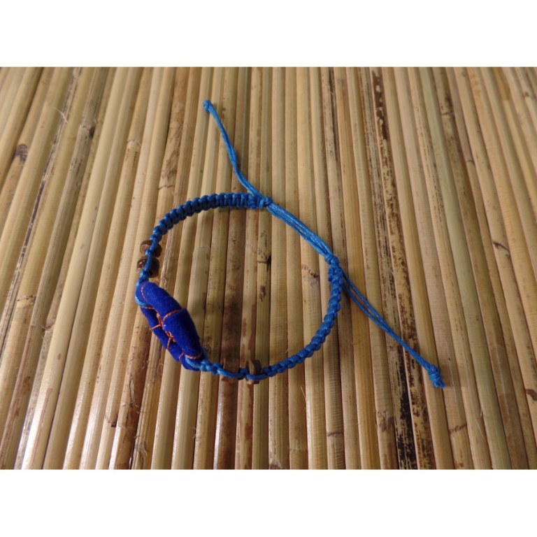 Bracelet bleu roi dreamcatcher 