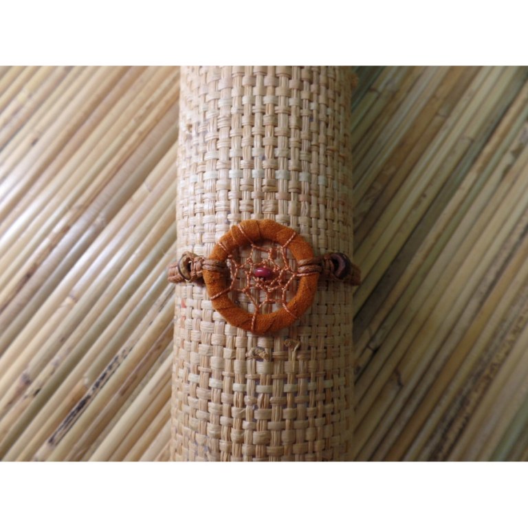 Bracelet marron dreamcatcher 