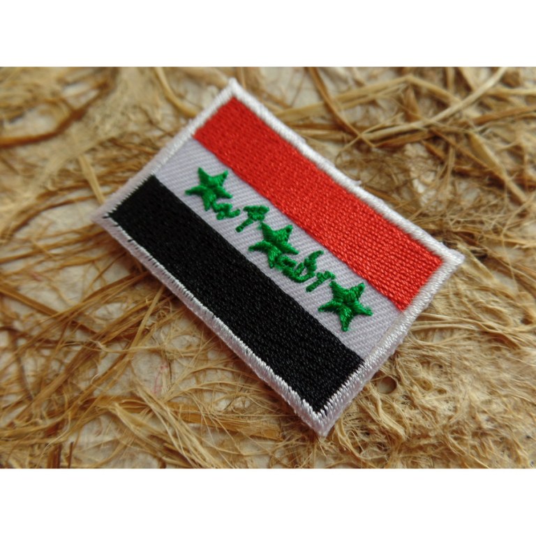 Ecusson drapeau Irak