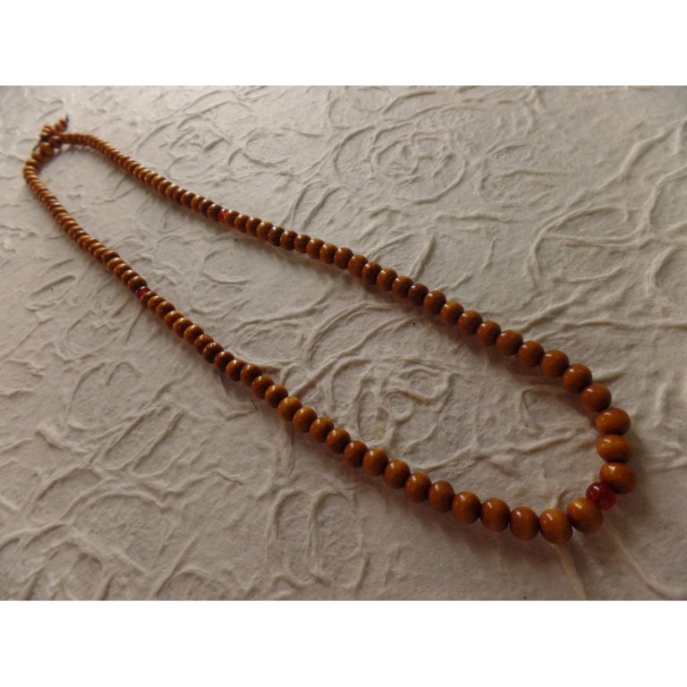 Mala marron bicolore