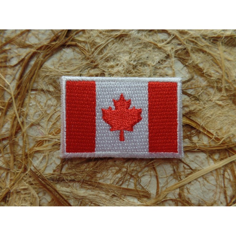 Ecusson drapeau Canada