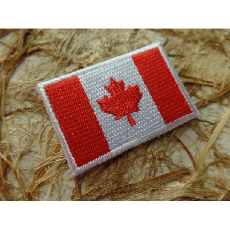 Ecusson drapeau Canada