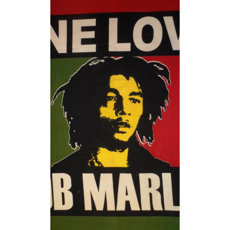 Tenture maxi Bob Marley one love