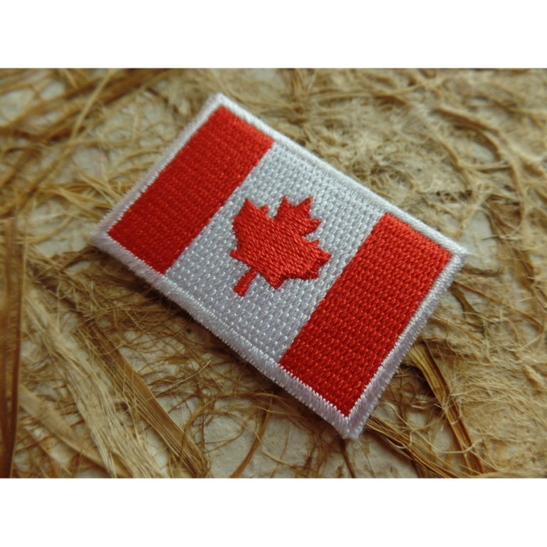 Ecusson drapeau Canada