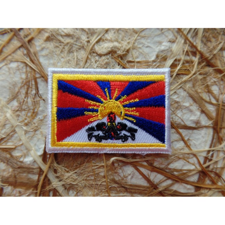 Ecusson drapeau Tibet