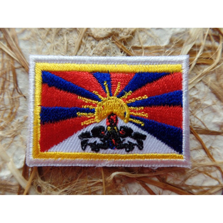 Ecusson drapeau Tibet