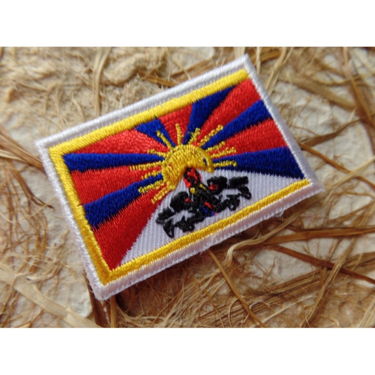 Ecusson drapeau Tibet