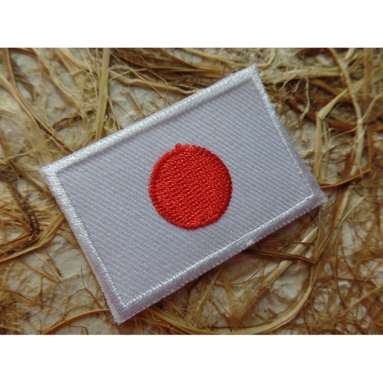 Ecusson drapeau Japon