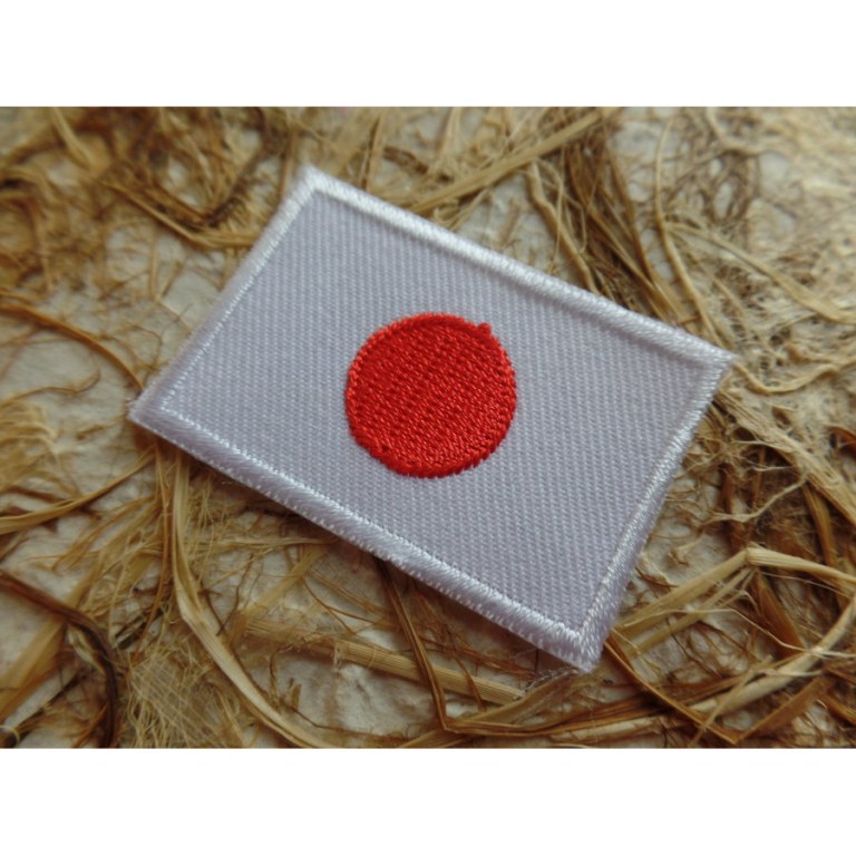 Ecusson drapeau Japon