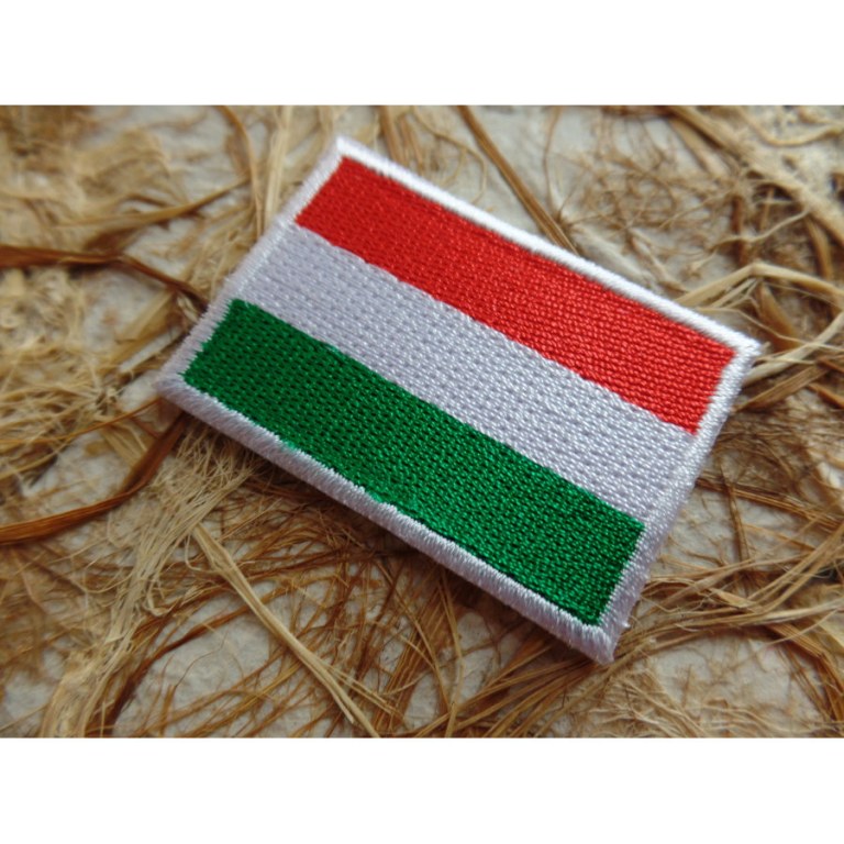 Ecusson drapeau Hongrie