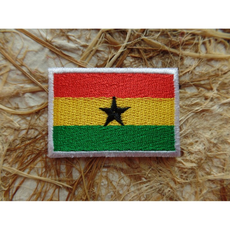 Ecusson drapeau Ghana