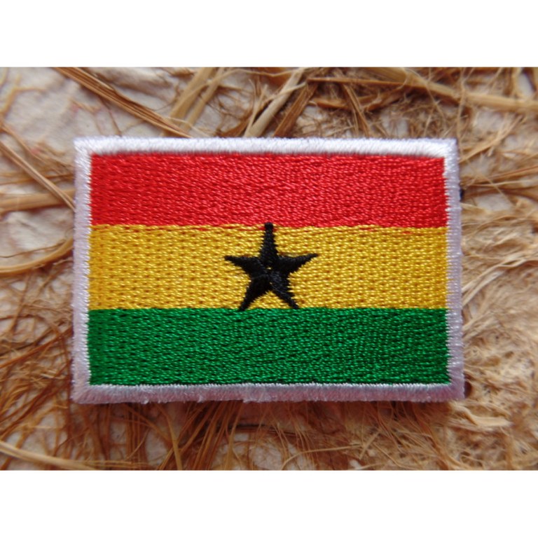 Ecusson drapeau Ghana