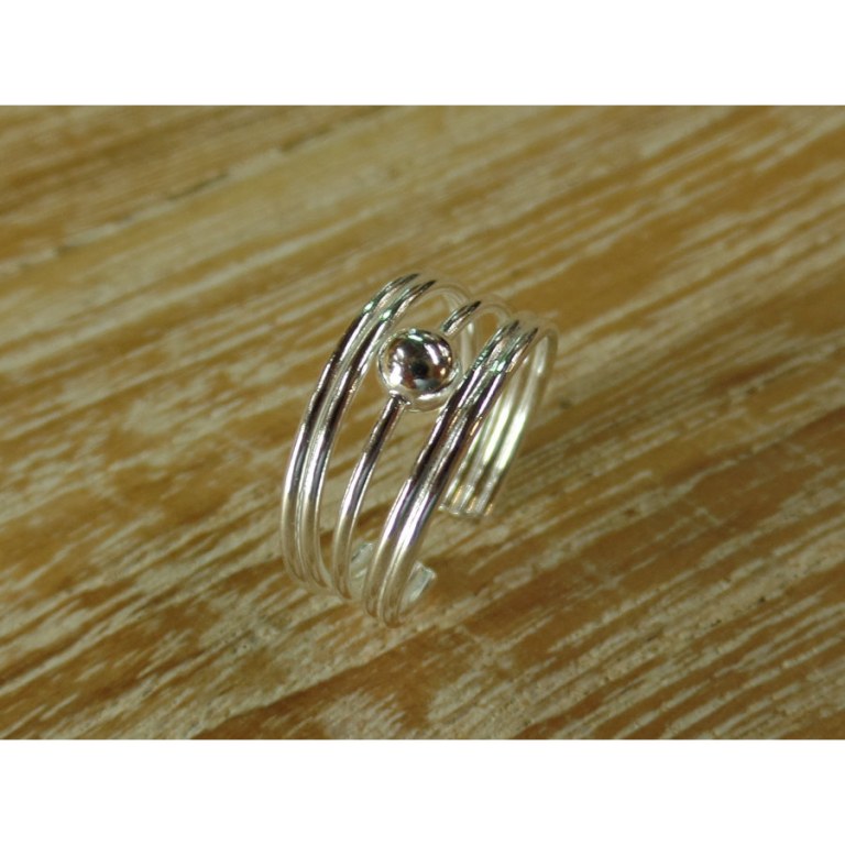 Bague orteil mini perle