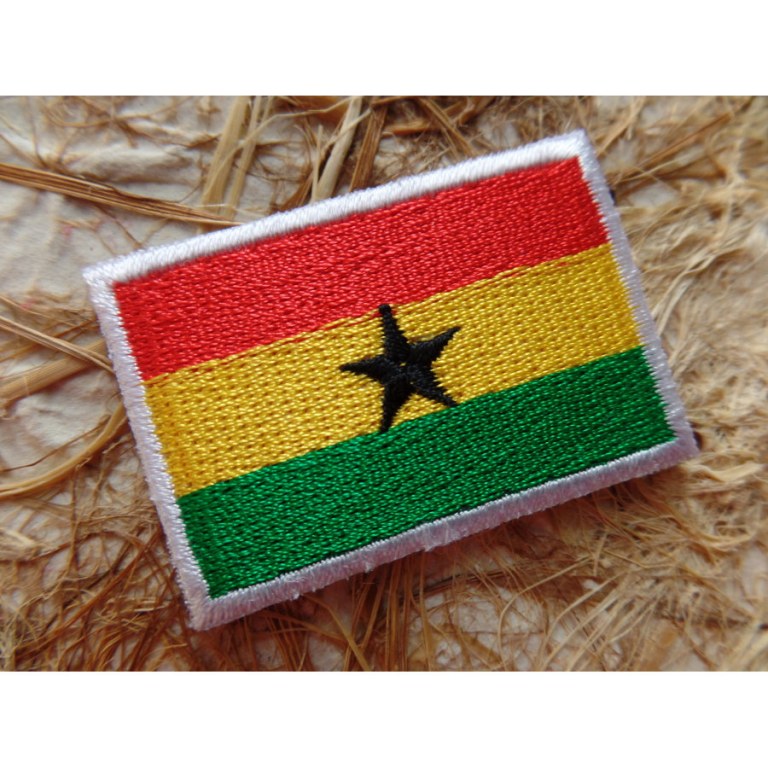 Ecusson drapeau Ghana