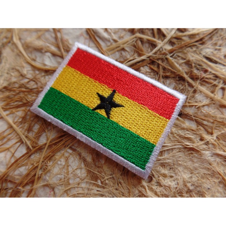 Ecusson drapeau Ghana