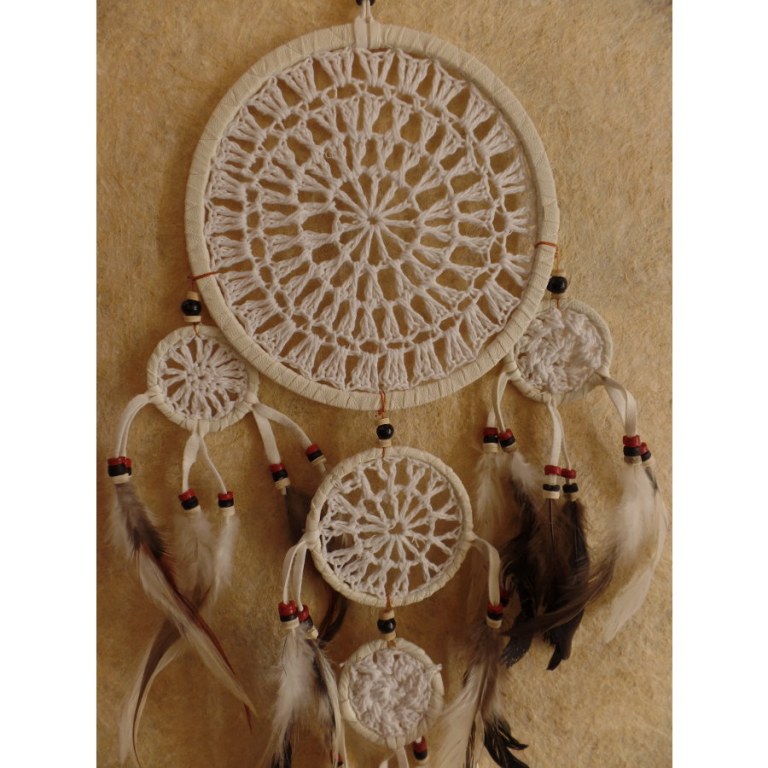 Gardien des rêves crochet blanc