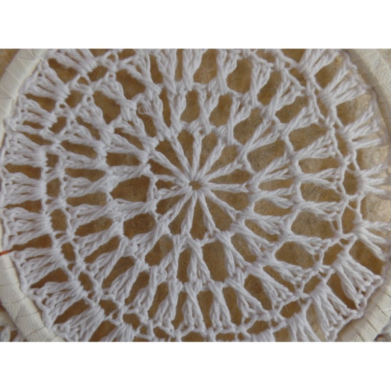 Gardien des rêves crochet blanc