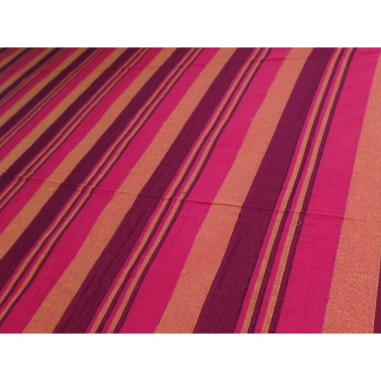 Tenture maxi Kérala rose/orange