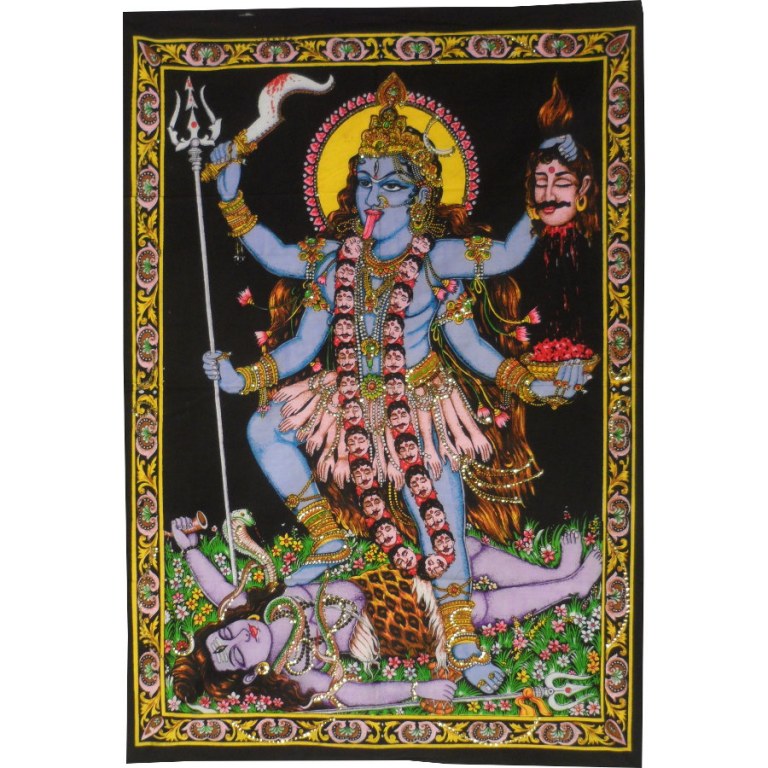 Petite tenture Bhadrakali