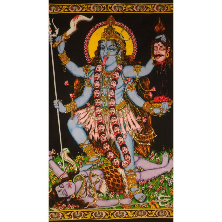 Petite tenture Bhadrakali