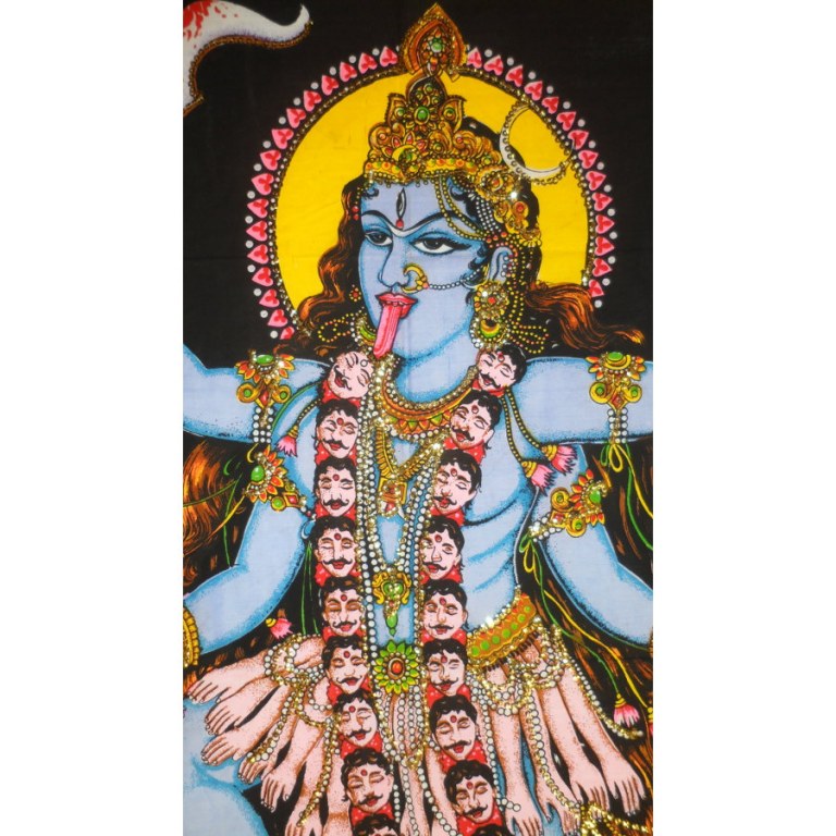 Petite tenture Bhadrakali