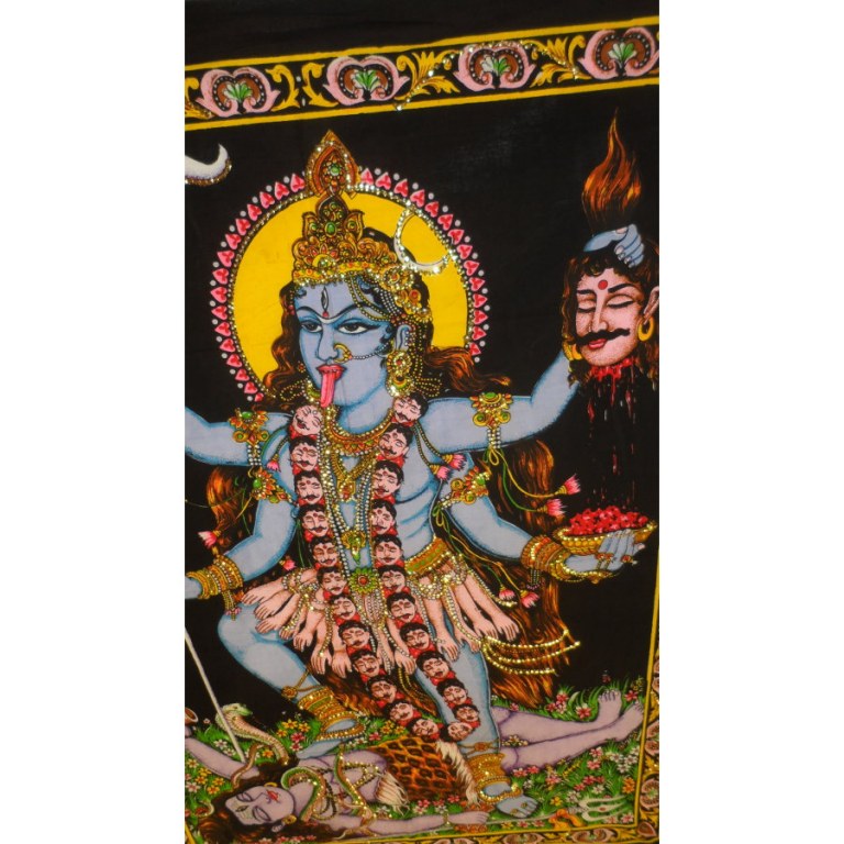 Petite tenture Bhadrakali