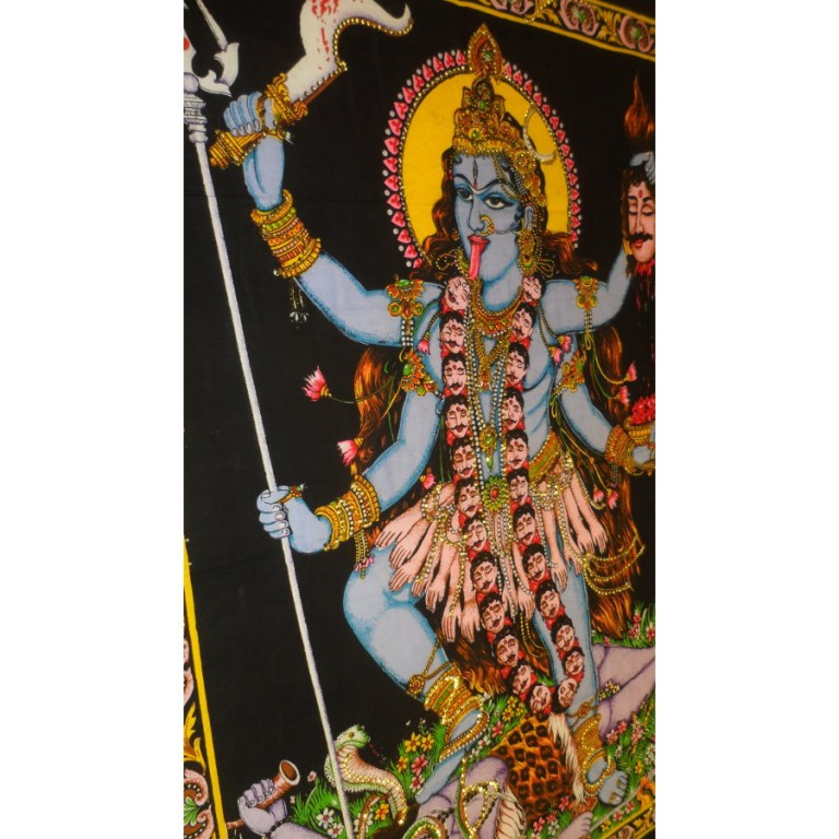 Petite tenture Bhadrakali