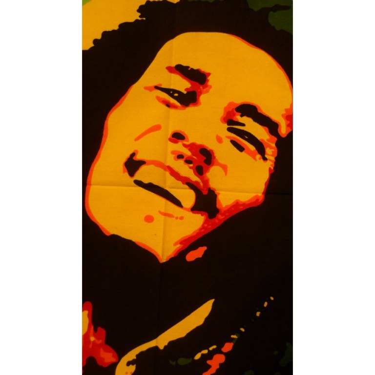 Petite tenture peinte Bob Marley