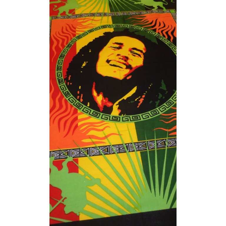 Petite tenture peinte Bob Marley